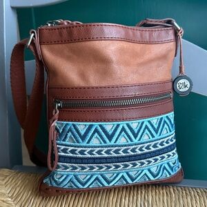 The Sak leather crossbody